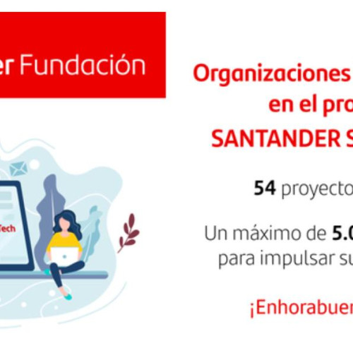 La Fundación Manuel María Vicuña ha sido una de las beneficiarias de la Convocatoria de Ayudas Santander Social Tech para impulsar la transformación digital